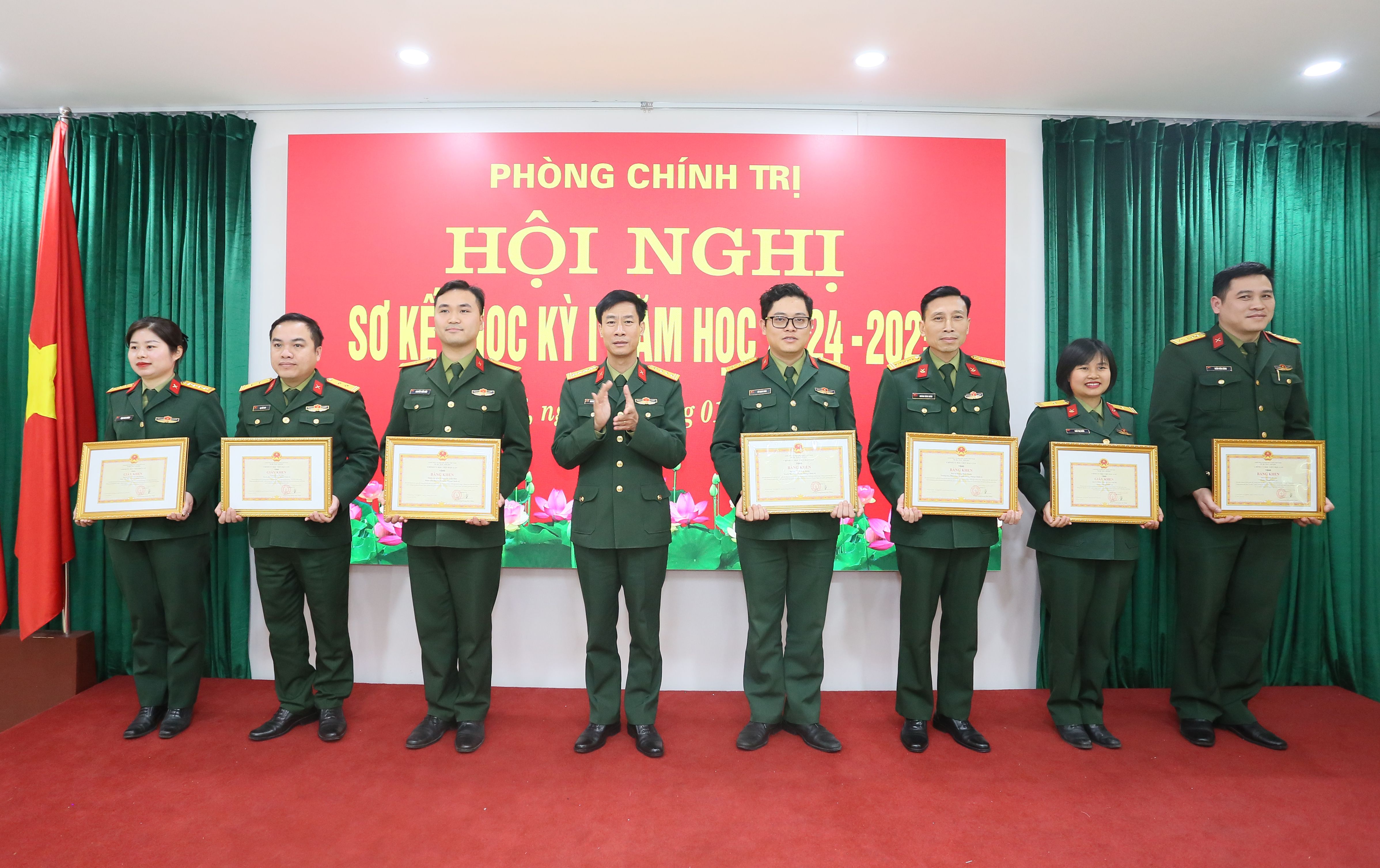 PHÁT HUY KẾT QUẢ HỌC KỲ I, QUYẾT TÂM TĂNG TỐC, BỨT PHÁ HOÀN THÀNH XUẤT SẮC NHIỆM VỤ HỌC KỲ II, NĂM HỌC 2024 - 2025