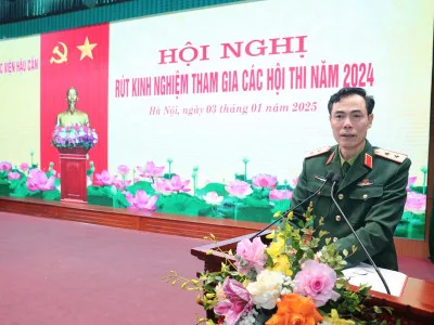 NHIỀU CÁ NHÂN, ĐỘI TUYỂN CỦA HỌC VIỆN ĐẠT THÀNH TÍCH CAO TRONG THAM GIA CÁC HỘI THI NĂM 2024