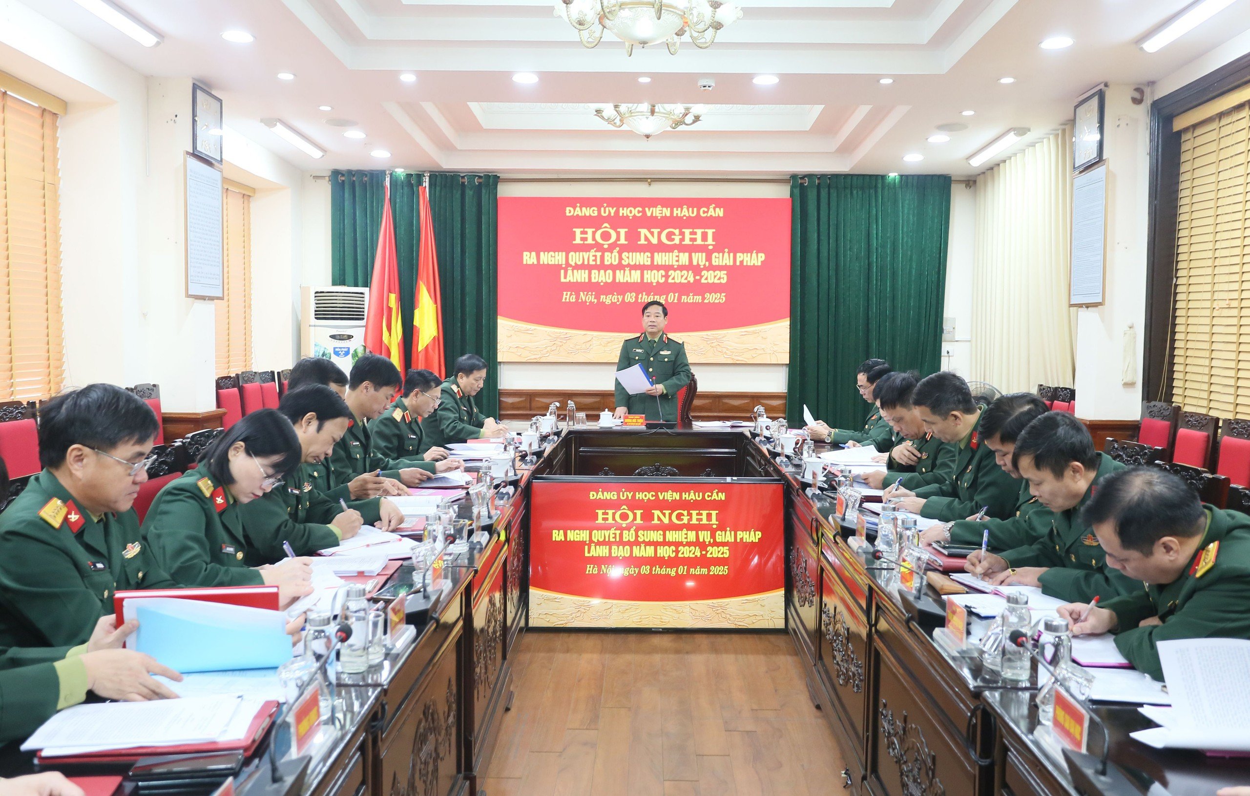 QUYẾT TÂM TĂNG TỐC, BỨT PHÁ, LÃNH ĐẠO HOÀN THÀNH TOÀN DIỆN, XUẤT SẮC NHIỆM VỤ NĂM HỌC 2024 - 2025