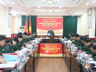 QUYẾT TÂM TĂNG TỐC, BỨT PHÁ, LÃNH ĐẠO HOÀN THÀNH TOÀN DIỆN, XUẤT SẮC NHIỆM VỤ NĂM HỌC 2024 - 2025