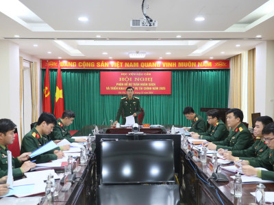 HỌC VIỆN HẬU CẦN TỔ CHỨC HỘI NGHỊ PHÂN BỔ DỰ TOÁN NGÂN SÁCH VÀ TRIỂN KHAI NHIỆM VỤ TÀI CHÍNH NĂM 2025