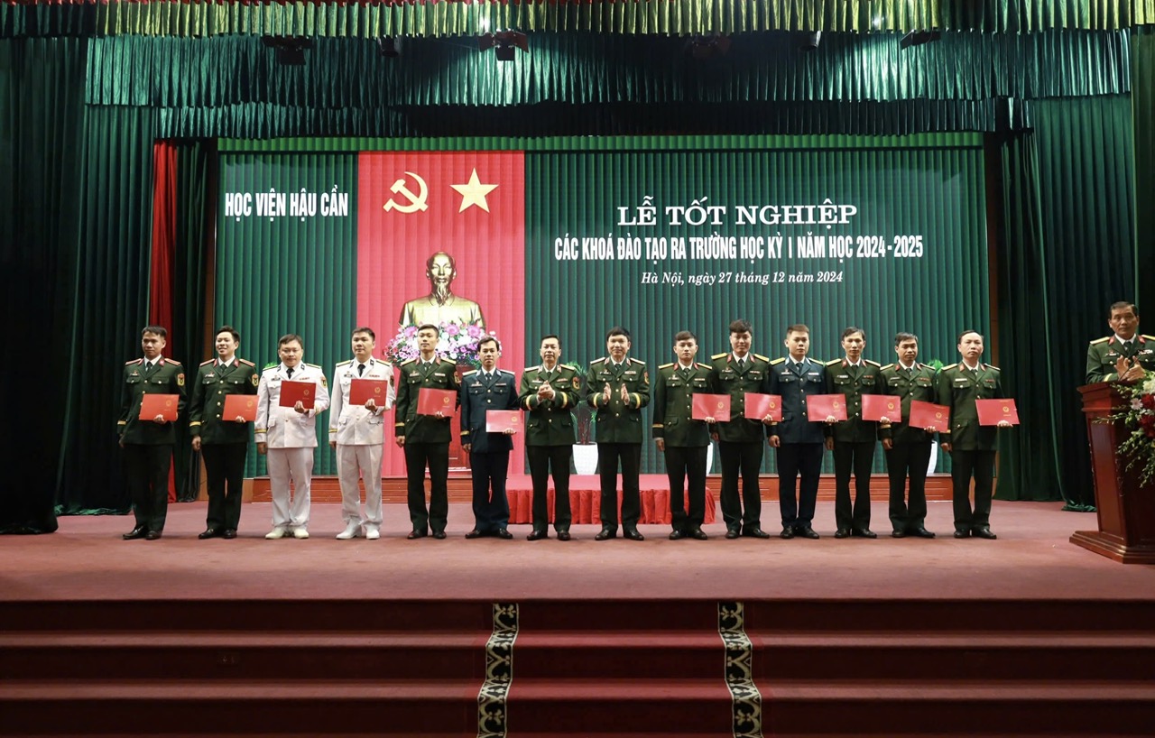 HỌC VIỆN HẬU CẦN, CUNG CẤP NHỮNG SĨ QUAN HẬU CẦN, KỸ THUẬT ƯU TÚ CHO TOÀN QUÂN