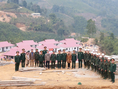 HỌC VIỆN HẬU CẦN ĐẾN VỚI NHÂN DÂN BẰNG TÌNH THƯƠNG, TRÁCH NHIỆM