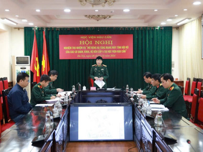 HỌC VIỆN HẬU CẦN - TIẾP TỤC ĐẨY MẠNH TRIỂN KHAI THỰC HIỆN CHUYỂN ĐỔI SỐ