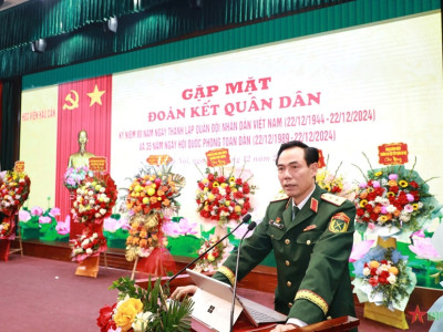 HỌC VIỆN HẬU CẦN GẶP MẶT ĐOÀN KẾT QUÂN DÂN