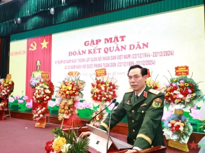 HỌC VIỆN HẬU CẦN GẶP MẶT ĐOÀN KẾT QUÂN DÂN