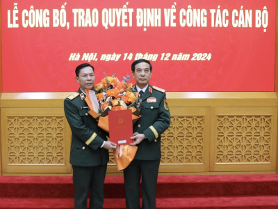 ĐỒNG CHÍ PHÓ GIÁM ĐỐC HỌC VIỆN VINH DỰ ĐƯỢC THĂNG QUÂN HÀM THIẾU TƯỚNG