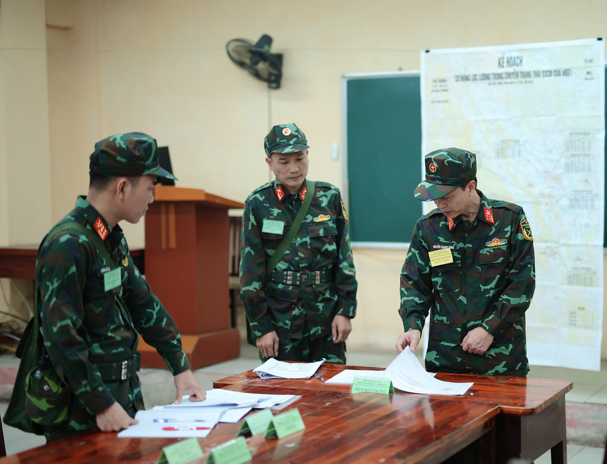 KHÍ THẾ, QUYẾT TÂM CAO NGAY TỪ NGÀY ĐẦU DIỄN TẬP