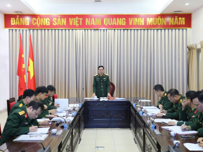 GIAO NHIỆM VỤ CHO GIẢNG VIÊN THAM GIA HỘI THI GIẢNG VIÊN CÁC HỌC VIỆN, TRƯỜNG ĐÀO TẠO SĨ QUAN CẤP PHÂN ĐỘI NĂM 2024