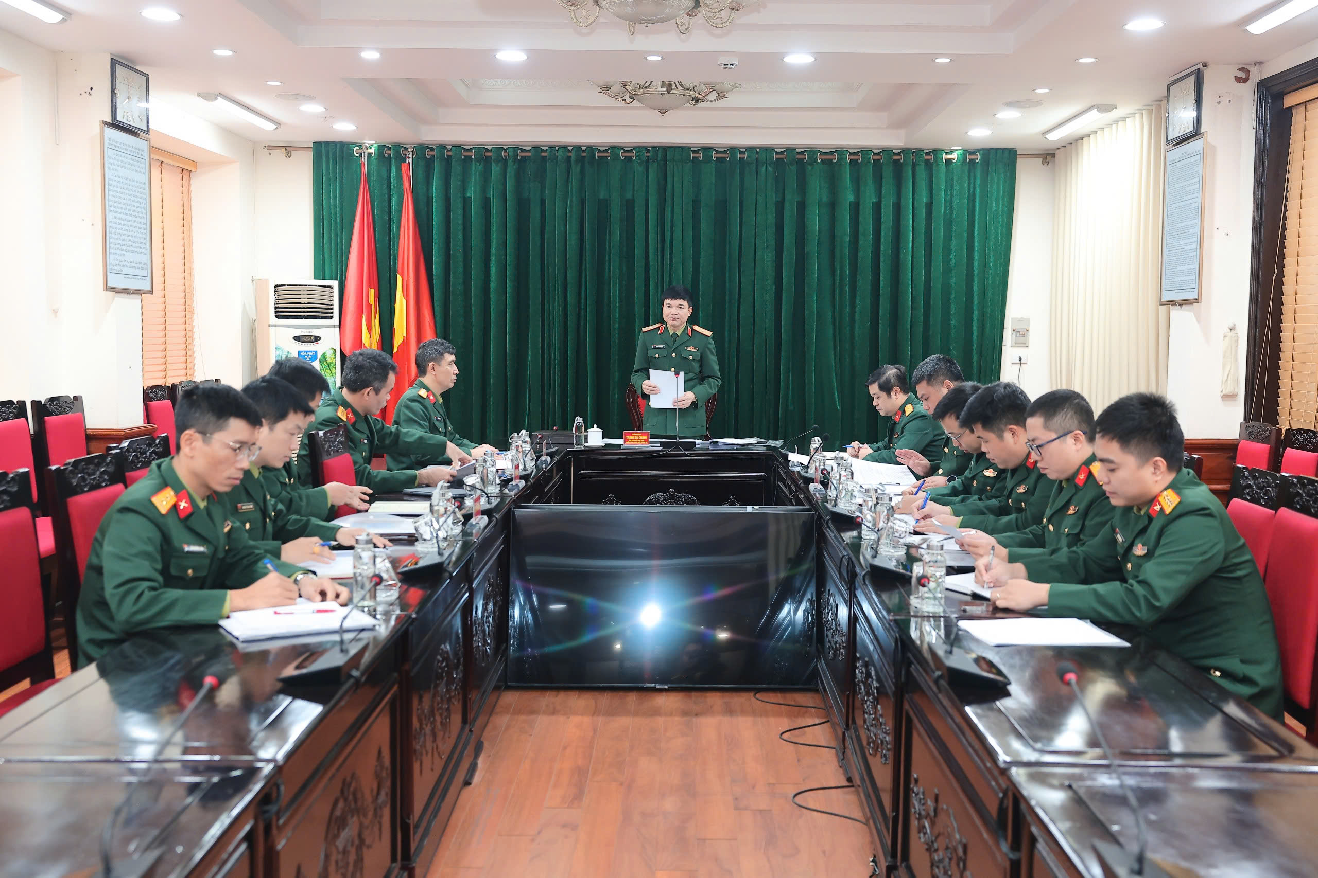 TÍCH CỰC, CHỦ ĐỘNG ĐẨY MẠNH CHUYỂN ĐỔI SỐ TRONG DIỄN TẬP