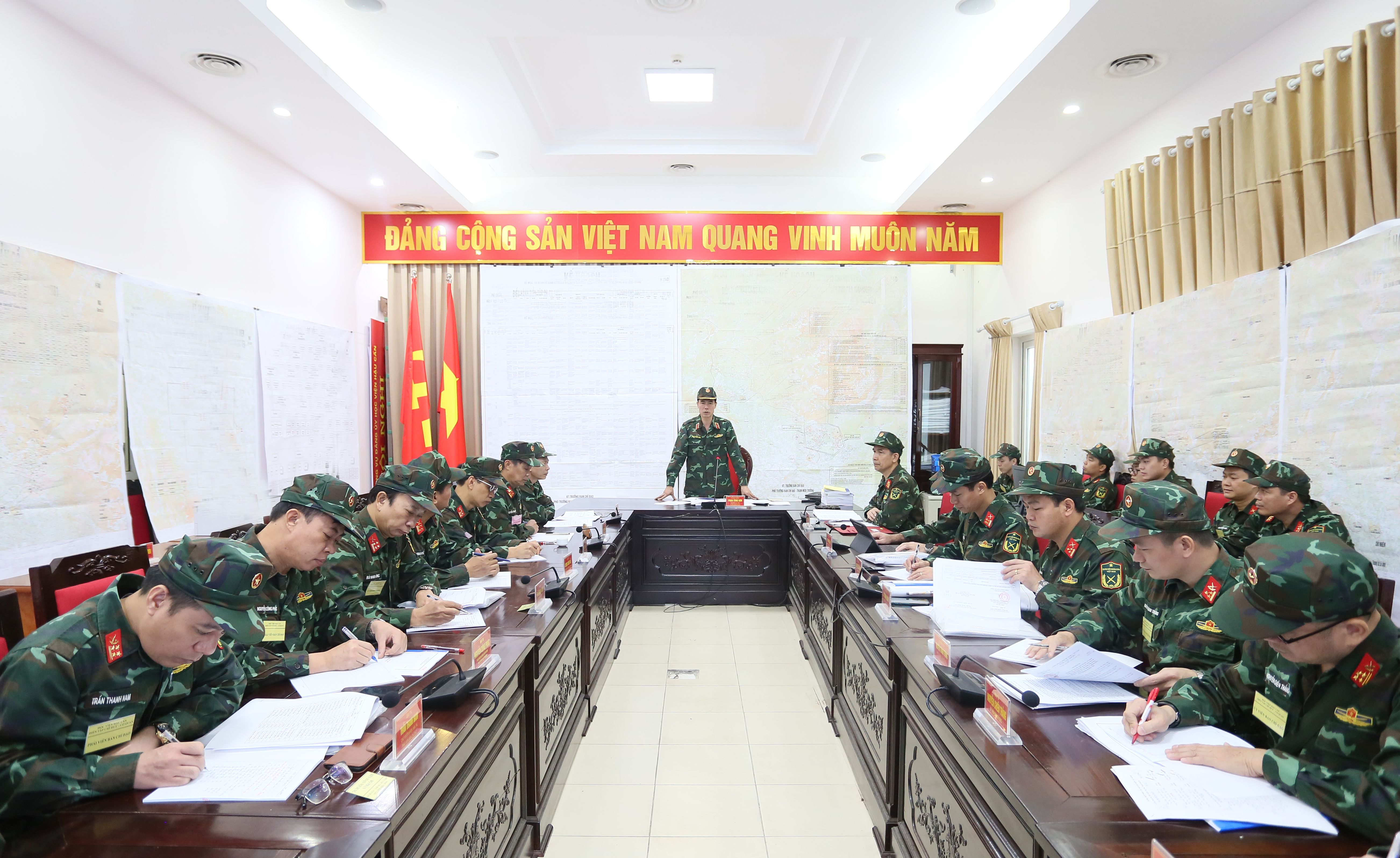 BAN CHỈ ĐẠO DIỄN TẬP HỌP, KIỂM TRA, TRIỂN KHAI NHIỆM VỤ DIỄN TẬP H-24D