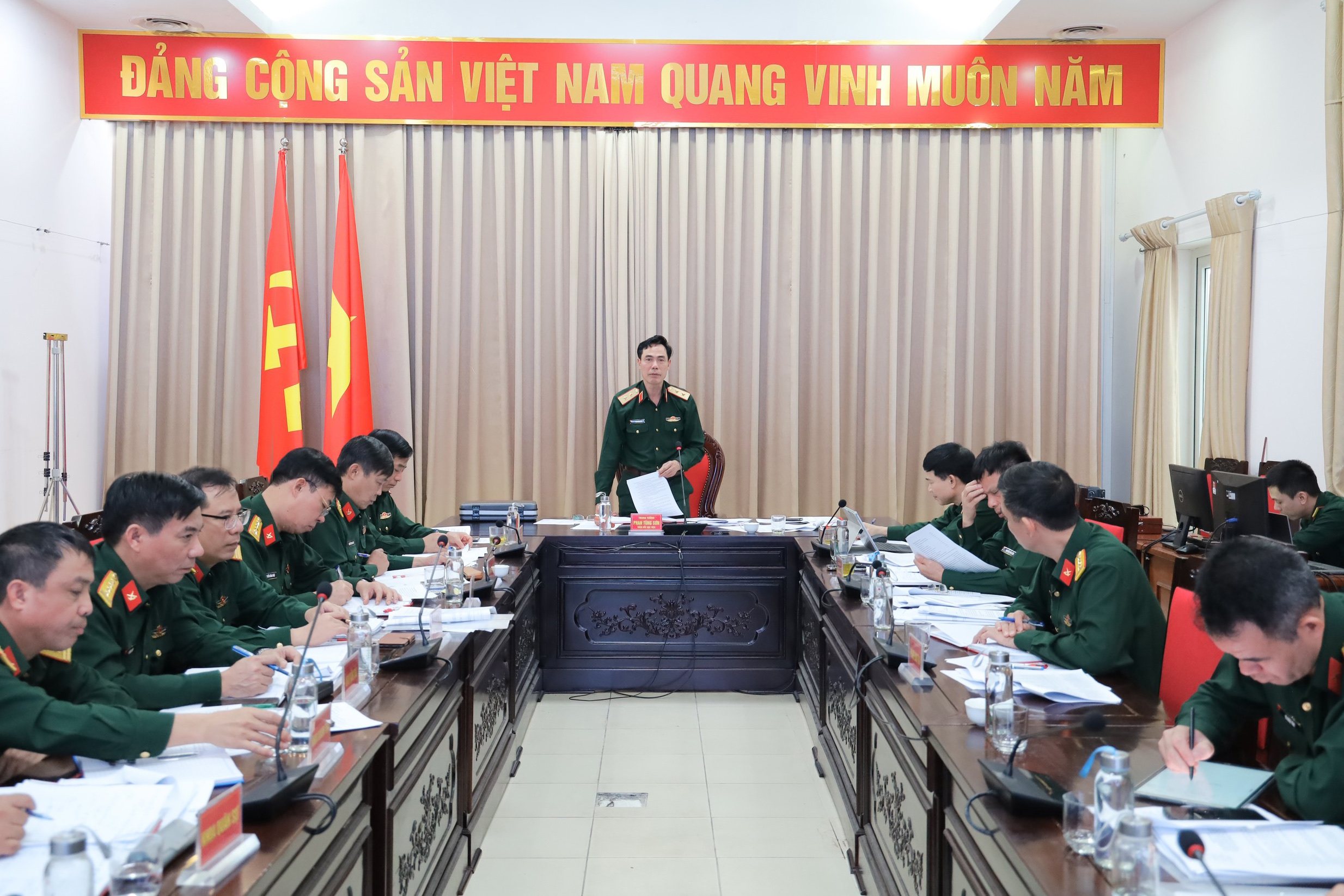 HỘI NGHỊ QUÁN TRIỆT CHỈ THỊ VÀ TRIỂN KHAI CÔNG TÁC CHUẨN BỊ DIỄN TẬP H-24E