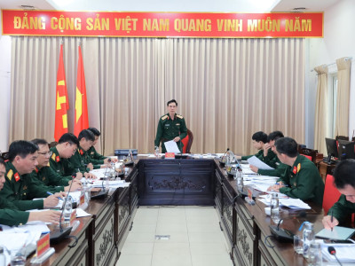 HỘI NGHỊ QUÁN TRIỆT CHỈ THỊ VÀ TRIỂN KHAI CÔNG TÁC CHUẨN BỊ DIỄN TẬP H-24E