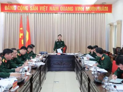 HỘI NGHỊ QUÁN TRIỆT CHỈ THỊ VÀ TRIỂN KHAI CÔNG TÁC CHUẨN BỊ DIỄN TẬP H-24E