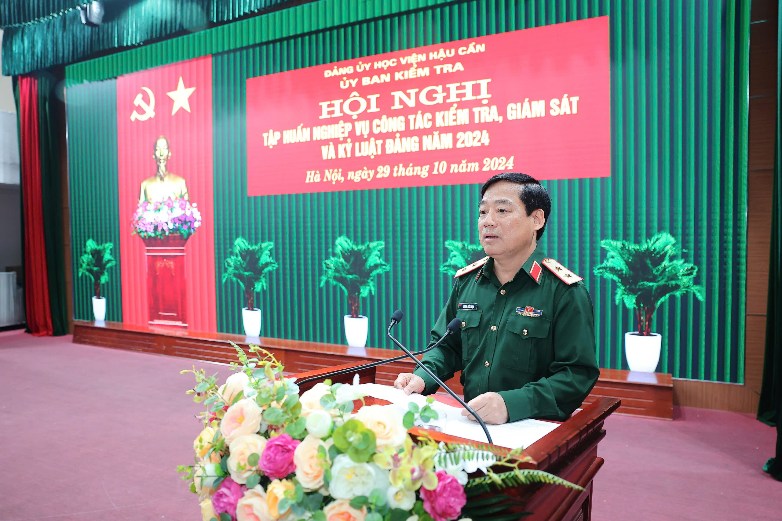 TẬP HUẤN NGHIỆP VỤ CÔNG TÁC KIỂM TRA, GIÁM SÁT VÀ KỶ LUẬT ĐẢNG NĂM 2024