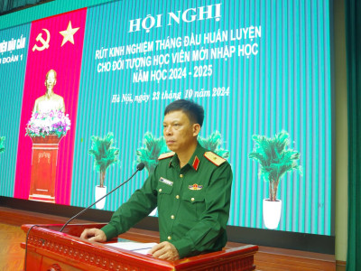 NHIỀU KẾT QUẢ NỔI BẬT SAU THÁNG ĐẦU HUẤN LUYỆN HỌC VIÊN MỚI