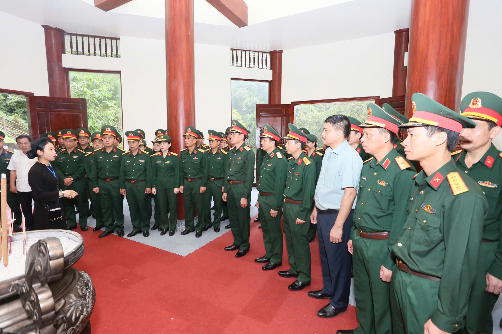 HỌC VIỆN HẬU CẦN - NHIỀU HOẠT ĐỘNG Ý NGHĨA TRONG ĐỢT HÀNH QUÂN VỀ NGUỒN