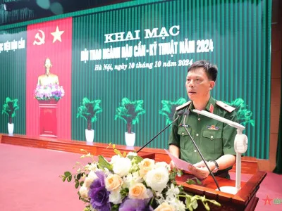 HỌC VIỆN HẬU CẦN KHAI MẠC HỘI THAO NGÀNH HẬU CẦN - KỸ THUẬT NĂM 2024