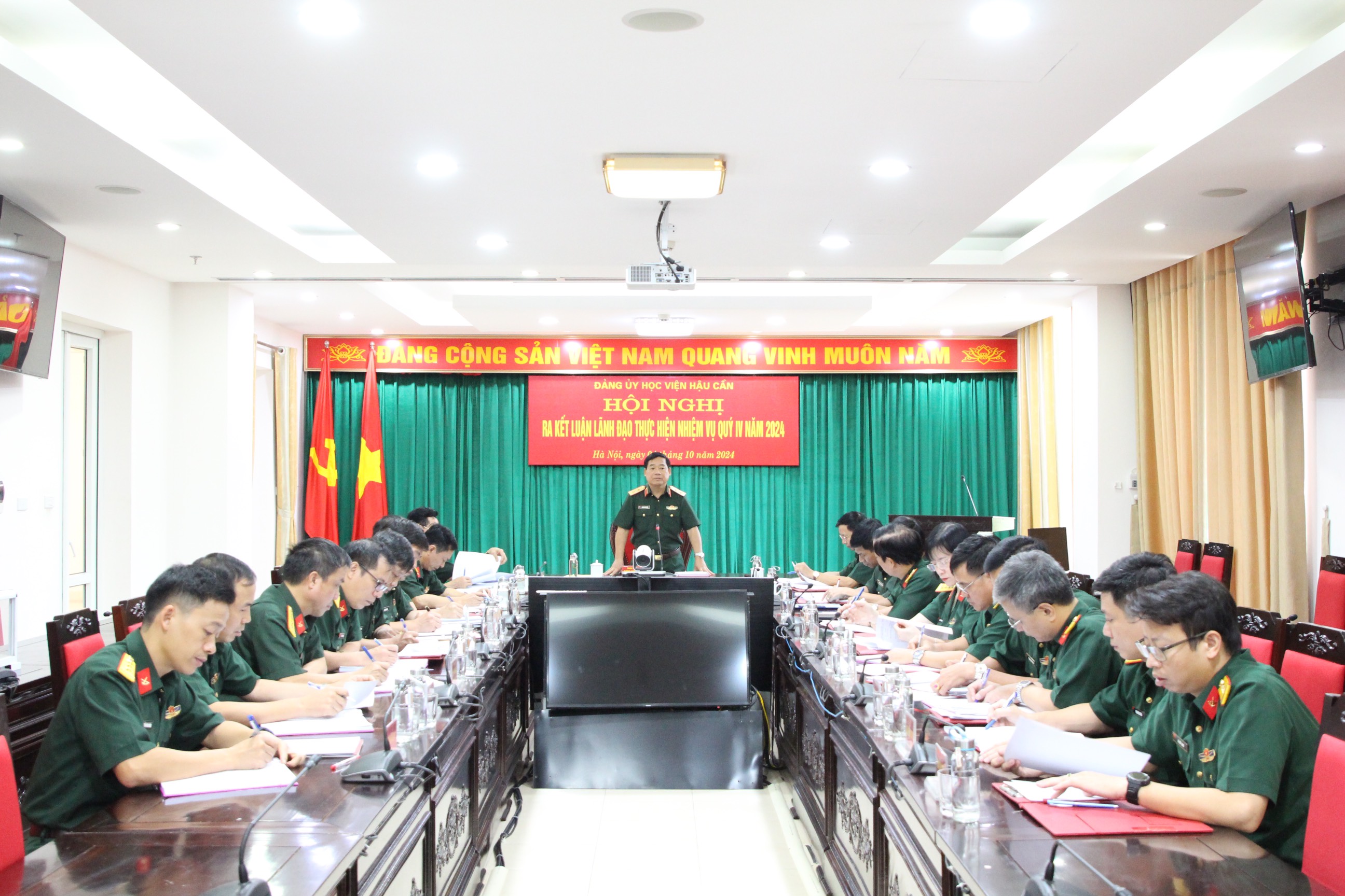 TẬP TRUNG LÃNH ĐẠO THỰC HIỆN THẮNG LỢI NHIỆM VỤ QUÝ IV NĂM 2024