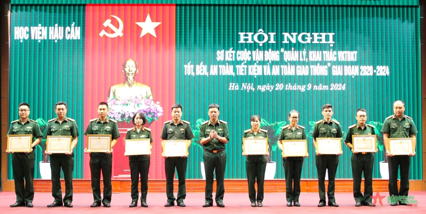 Học viện Hậu cần sơ kết Cuộc vận động 50 giai đoạn 2020-2024