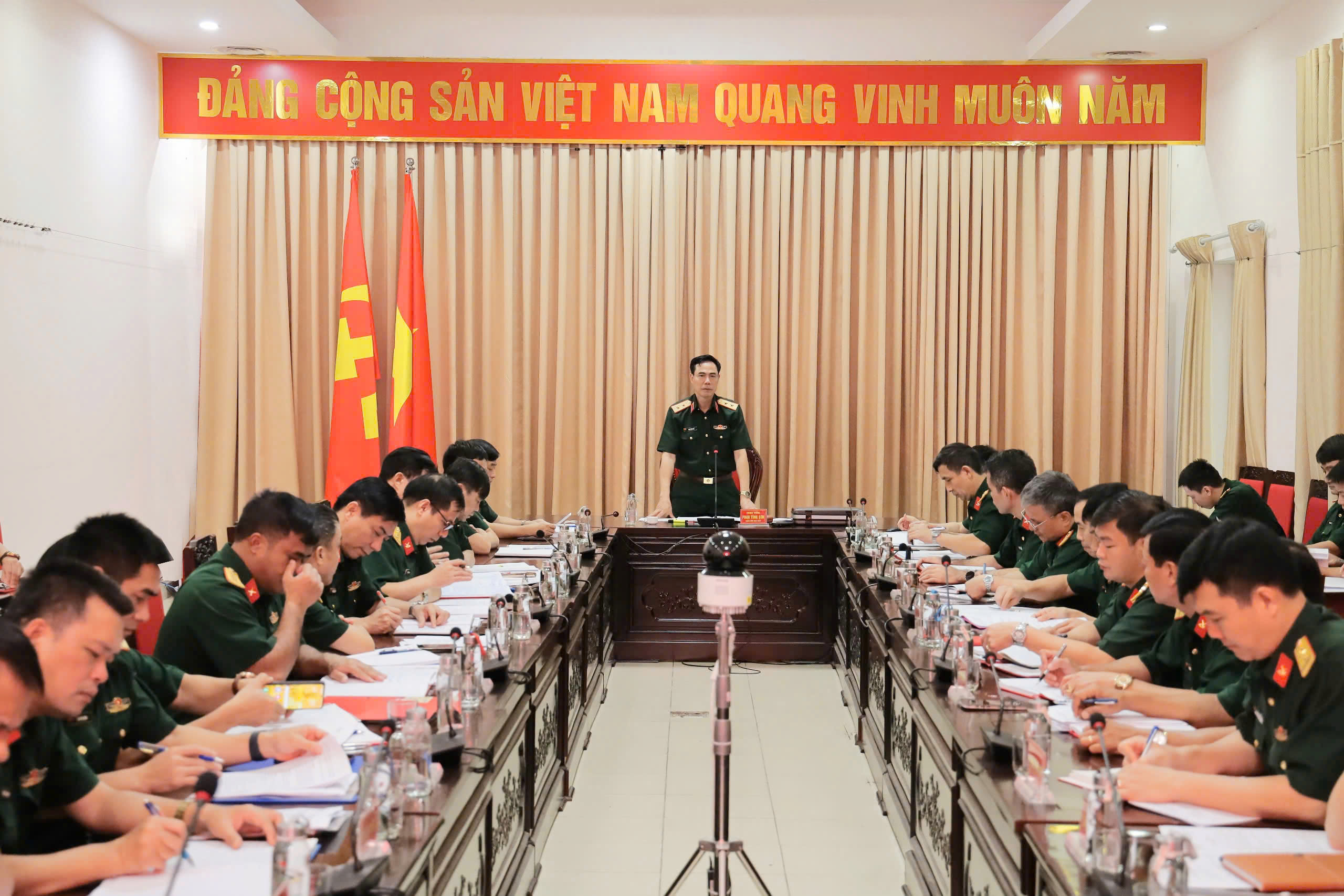 THÔNG QUA PHƯƠNG ÁN TỔ CHỨC DIỄN TẬP CHO CÁC ĐỐI TƯỢNG NĂM HỌC 2024 - 2025