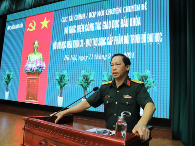 HỌC VIỆN HẬU CẦN: ĐỔI MỚI CÔNG TÁC GIÁO DỤC TRUYỀN THỐNG, ĐỊNH HƯỚNG NGHỀ NGHIỆP CHO HỌC VIÊN