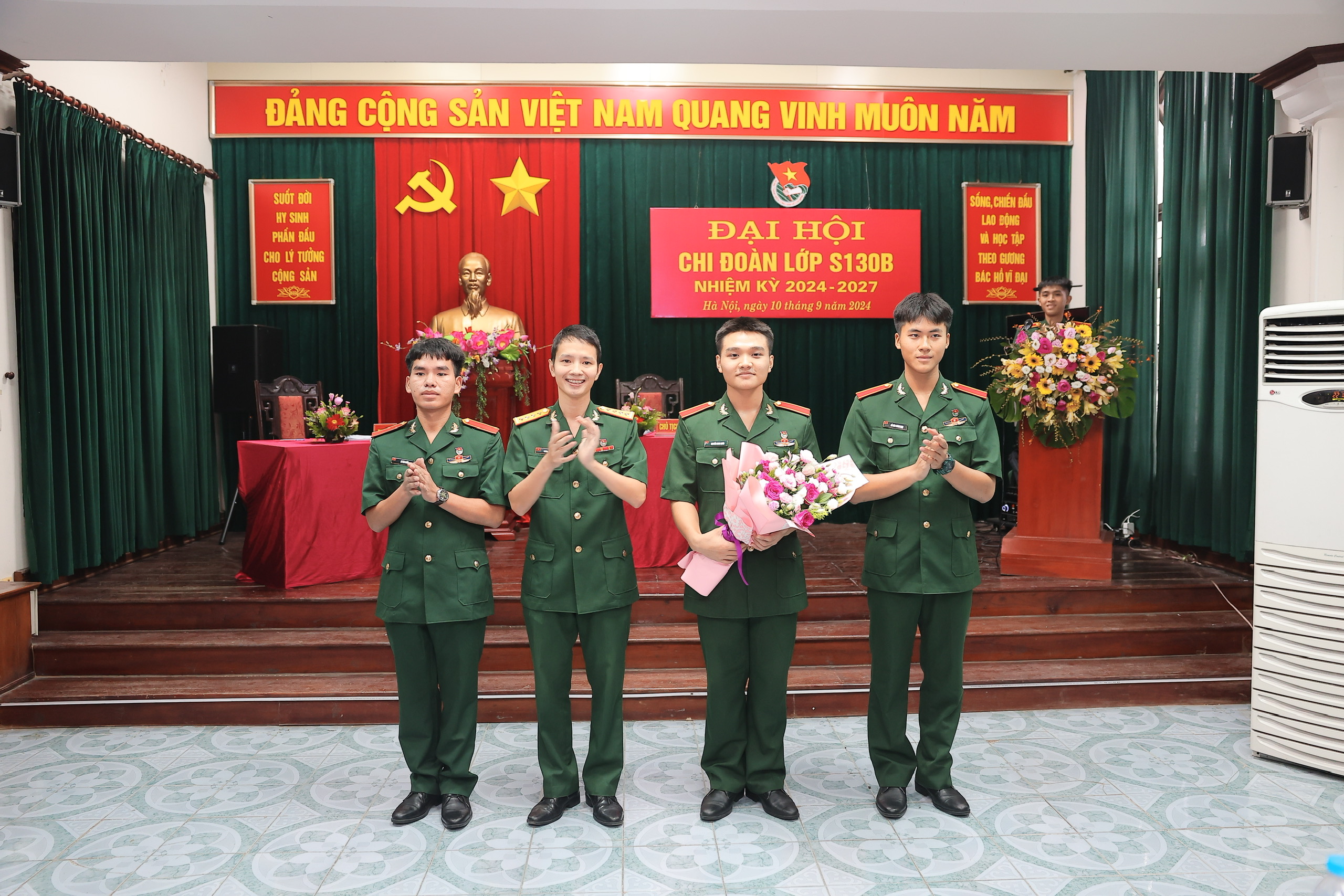 TỔ CHỨC THÀNH CÔNG ĐẠI HỘI CHI ĐOÀN LÀM TRƯỚC NHIỆM KỲ 2024 - 2027