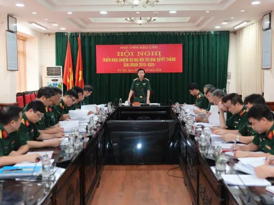 HƯỚNG TỚI ĐẠI HỘI THI ĐUA QUYẾT THẮNG HỌC VIỆN HẬU CẦN GIAI ĐOẠN 2019 - 2024