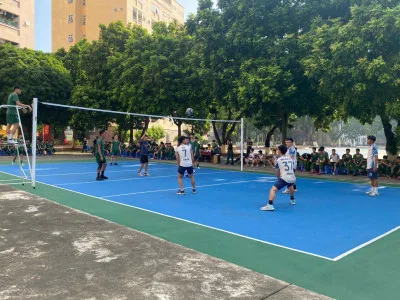 SÔI NỔI CÁC HOẠT ĐỘNG THỂ THAO Ở TIỂU ĐOÀN 4 TRONG DỊP QUỐC KHÁNH