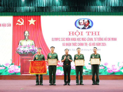 HỌC VIỆN HẬU CẦN: SÔI NỔI HỘI THI OLYMPIC CÁC MÔN KHOA HỌC MÁC - LÊNIN, TƯ TƯỞNG HỒ CHÍ MINH VÀ NHẬN THỨC CHÍNH TRỊ - XÃ HỘI NĂM 2024