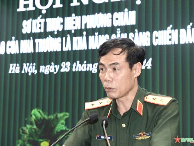 CHẤT LƯỢNG ĐÀO TẠO CỦA NHÀ TRƯỜNG LÀ KHẢ NĂNG SẴN SÀNG CHIẾN ĐẤU CỦA ĐƠN VỊ