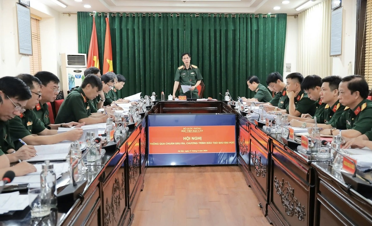 HỘI NGHỊ THÔNG QUA CHUẨN ĐẦU RA, CHƯƠNG TRÌNH ĐÀO TẠO SAU ĐẠI HỌC