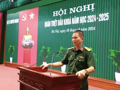 QUYẾT TÂM HOÀN THÀNH XUẤT SẮC NHIỆM VỤ NGAY TỪ NGÀY ĐẦU KHOÁ HỌC