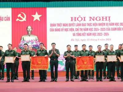 HỌC VIỆN HẬU CẦN – CHẤT LƯỢNG HUẤN LUYỆN ĐƯỢC GIỮ VỮNG, NGÀY CÀNG THỰC CHẤT, HIỆU QUẢ