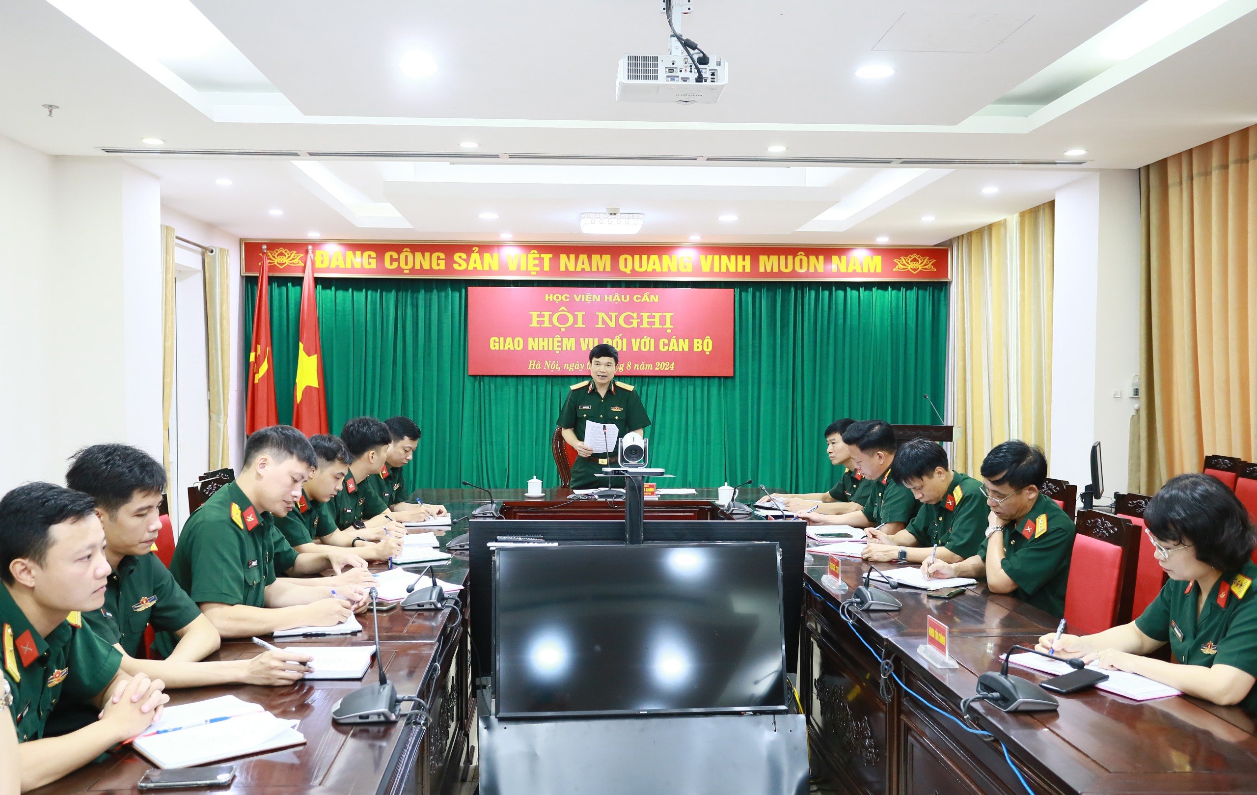 HỌC VIỆN HẬU CẦN GIAO NHIỆM VỤ ĐỐI VỚI CÁN BỘ