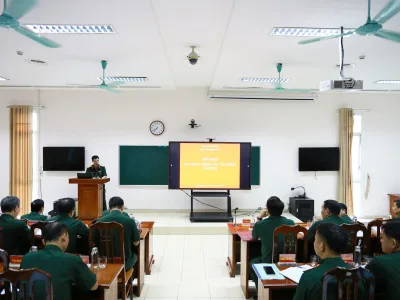 HỌC VIỆN HẬU CẦN TẬP HUẤN CÔNG TÁC TÀI CHÍNH NĂM 2024