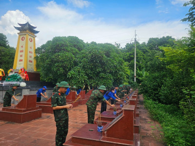 TUỔI TRẺ HỌC VIỆN HẬU CẦN: NHIỀU HOẠT ĐỘNG TRI ÂN NHÂN DỊP KỶ NIỆM NGÀY THƯƠNG BINH LIỆT SỸ