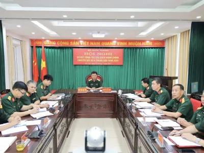 TIẾP TỤC ĐẨY MẠNH CẢI CÁCH THỦ TỤC HÀNH CHÍNH VÀ CHUYỂN ĐỔI SỐ TRONG BỘ QUỐC PHÒNG