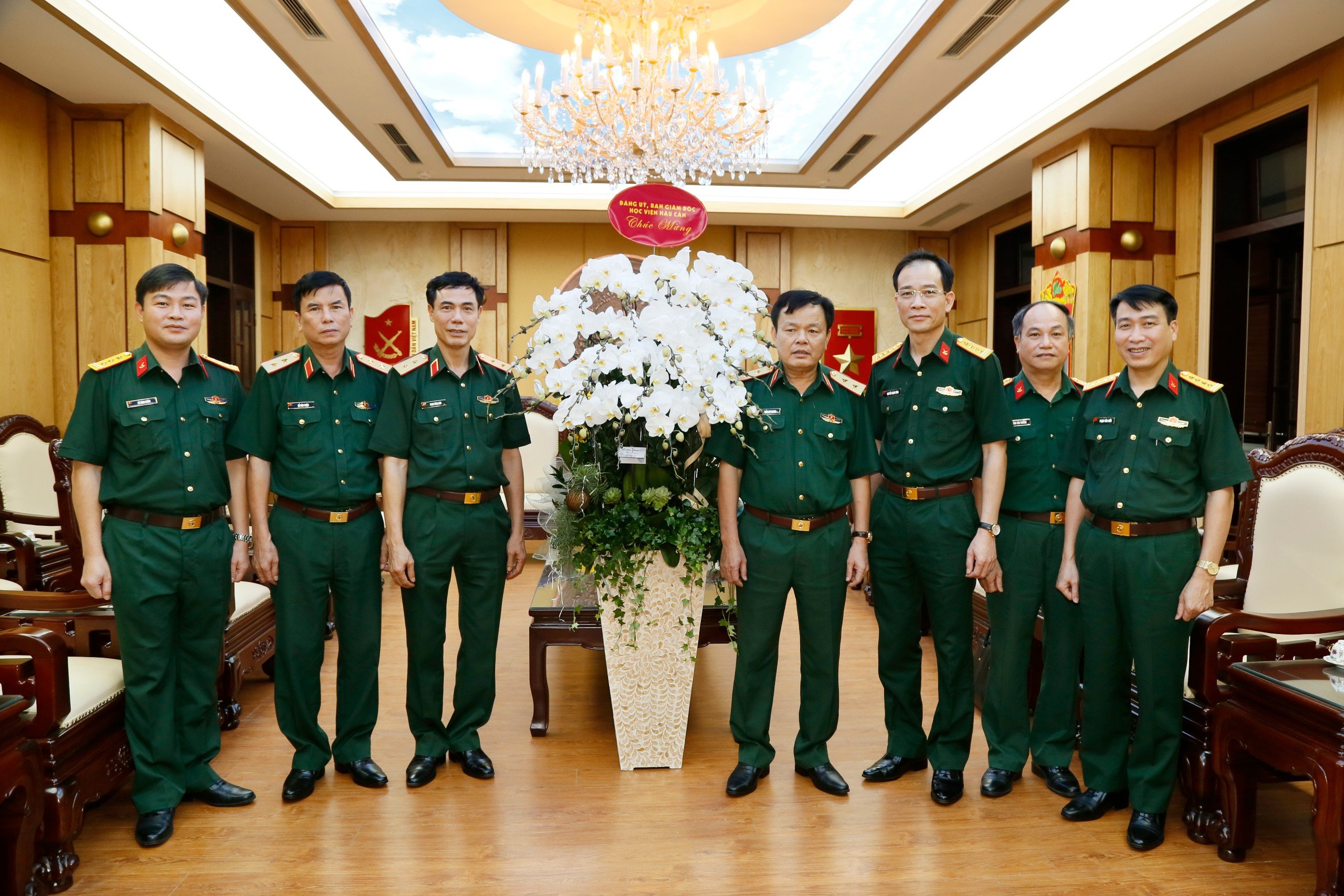 HỌC VIỆN HẬU CẦN CHÚC MỪNG TỔNG CỤC HẬU CẦN NHÂN KỶ NIỆM 74 NĂM NGÀY TRUYỀN THỐNG