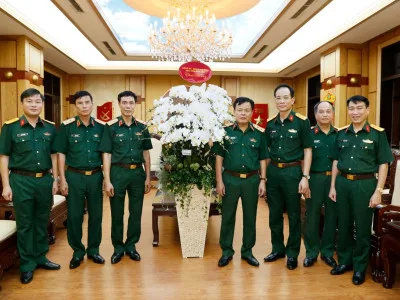 HỌC VIỆN HẬU CẦN CHÚC MỪNG TỔNG CỤC HẬU CẦN NHÂN KỶ NIỆM 74 NĂM NGÀY TRUYỀN THỐNG