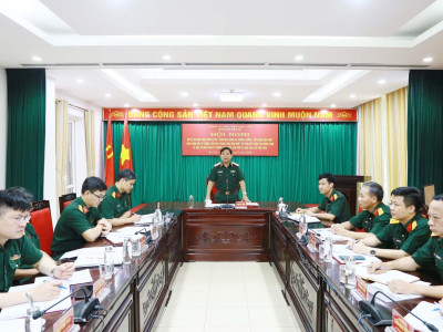 HỌC VIỆN HẬU CẦN SƠ KẾT THỰC HIỆN ĐỀ ÁN PHÒNG, CHỐNG DIỄN BIẾN HOÀ BÌNH VÀ TỔNG KẾT CUỘC THI CHÍNH LUẬN