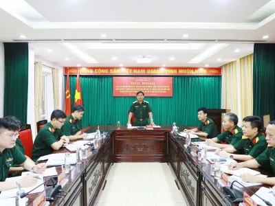 HỌC VIỆN HẬU CẦN SƠ KẾT THỰC HIỆN ĐỀ ÁN PHÒNG, CHỐNG DIỄN BIẾN HOÀ BÌNH VÀ TỔNG KẾT CUỘC THI CHÍNH LUẬN
