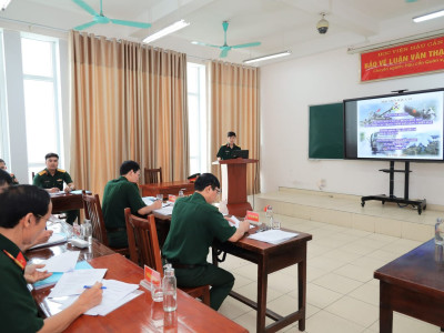 BẢO VỆ LUẬN VĂN THẠC SĨ CỦA HỌC VIÊN CAO HỌC QUÂN SỰ NĂM 2024