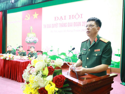 Phòng Hậu cần - Kỹ thuật tổ chức Đại hội Thi đua Quyết thắng giai đoạn 2019 - 2024