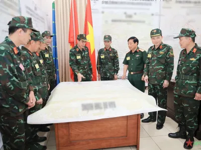 HỌC VIỆN HẬU CẦN DIỄN TẬP THEO TỔ CHỨC BIÊN CHẾ MỚI