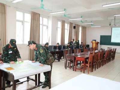 HỌC VIỆN HẬU CẦN TỔ CHỨC DIỄN TẬP H-24C