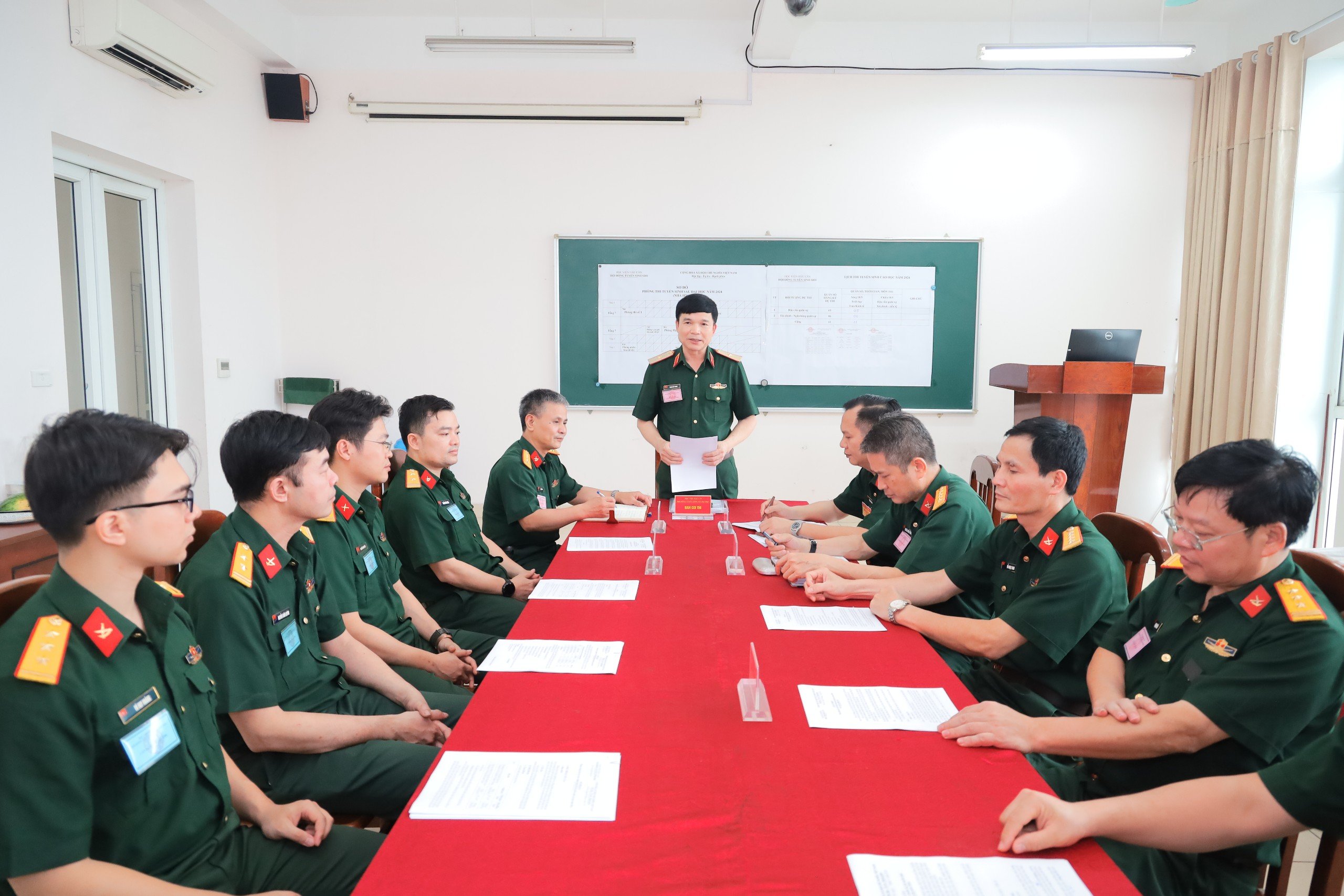 HỌC VIỆN HẬU CẦN TỔ CHỨC THI TUYỂN SINH CAO HỌC QUÂN SỰ NĂM 2024