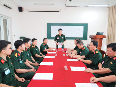 HỌC VIỆN HẬU CẦN TỔ CHỨC THI TUYỂN SINH CAO HỌC QUÂN SỰ NĂM 2024