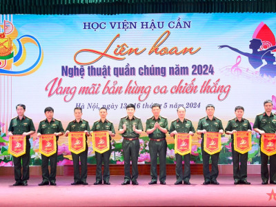 HỌC VIỆN HẬU CẦN LIÊN HOAN NGHỆ THUẬT QUẦN CHÚNG NĂM 2024