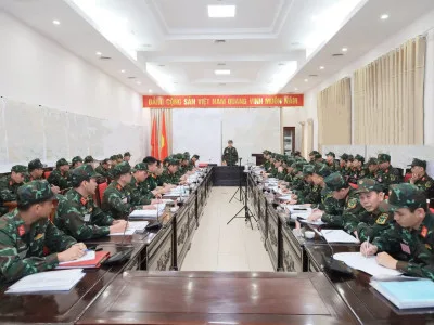 HỌC VIỆN HẬU CẦN - GẮN LIỀN NHÀ TRƯỜNG VỚI ĐƠN VỊ TRONG TỔ CHỨC DIỄN TẬP